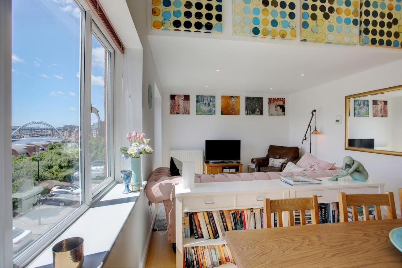 뉴캐슬어폰타인 Beautiful Duplex Penthouse - Roof Garden, Views, Parking 아파트 외부 사진